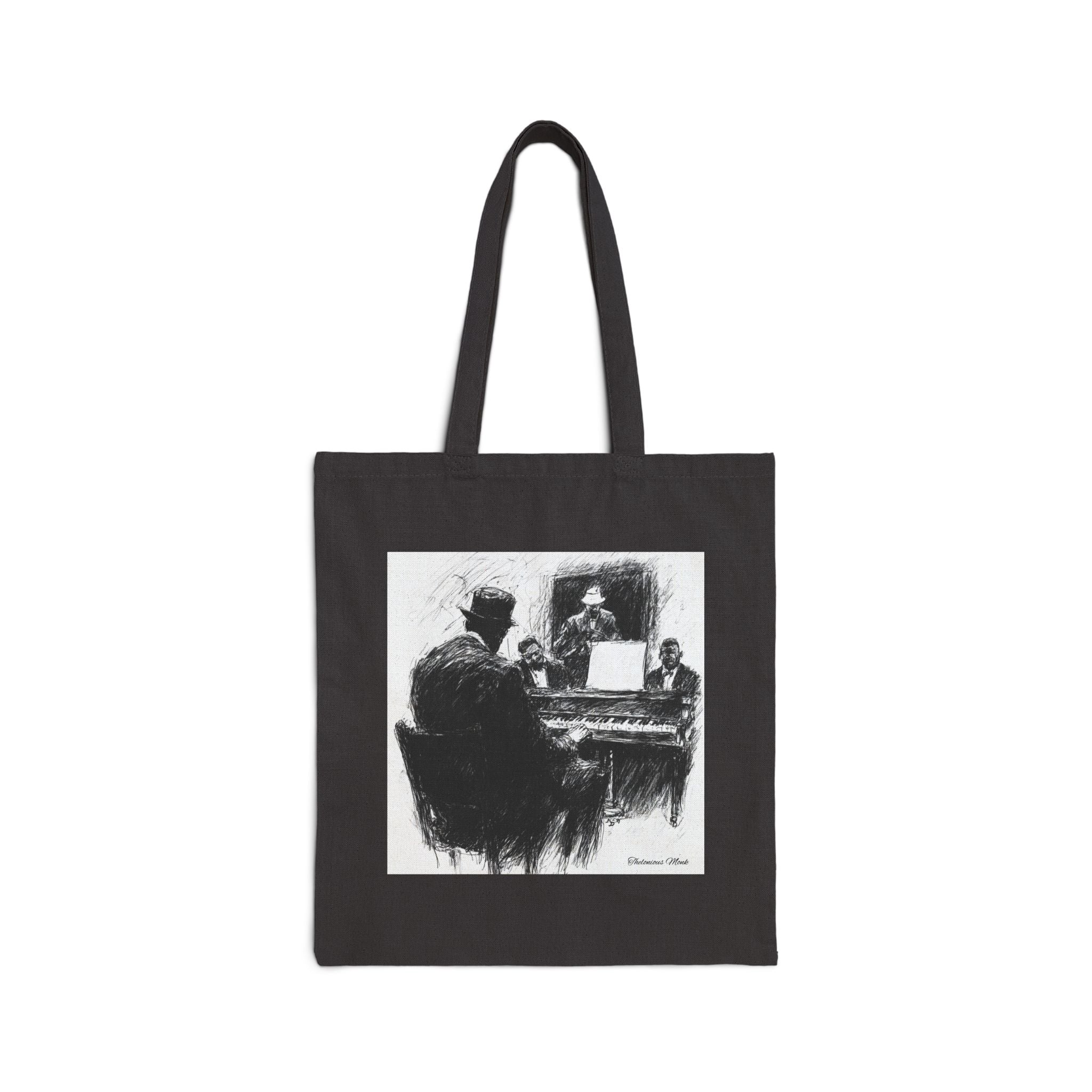 Monk Canvas Tote Bag