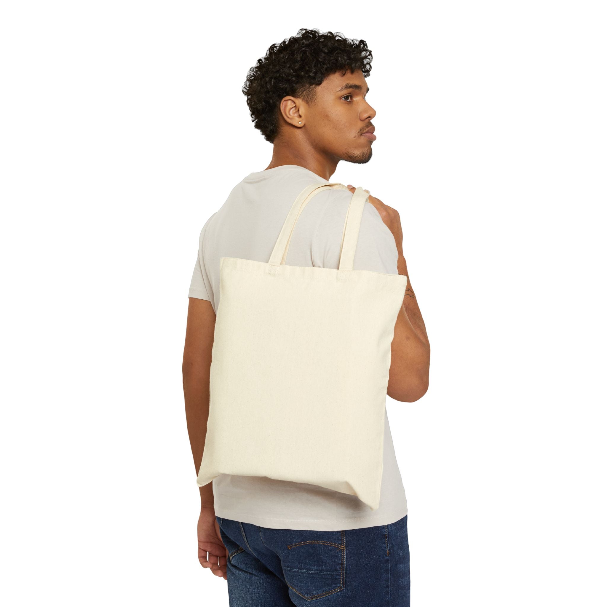 Monk Canvas Tote Bag