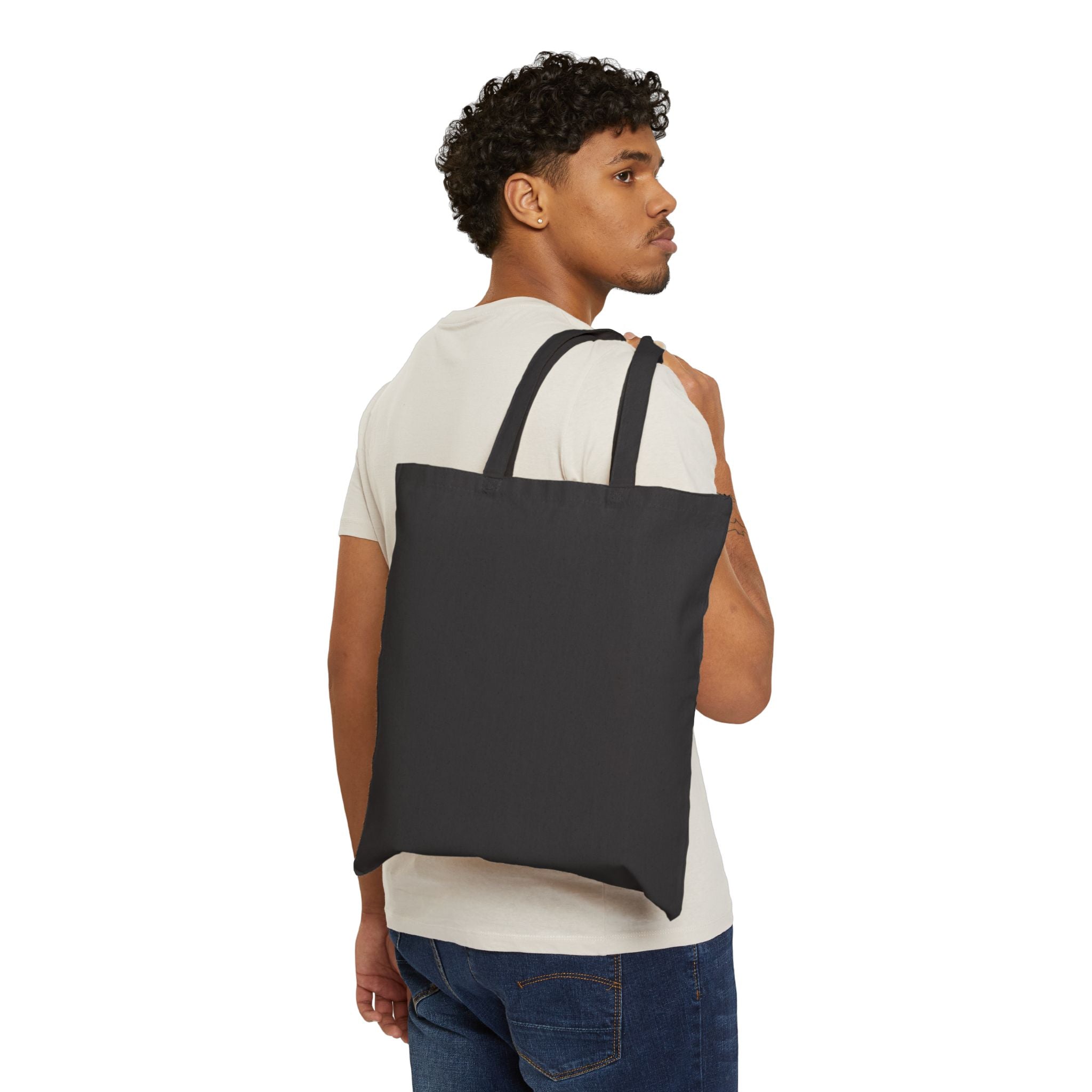 Monk Canvas Tote Bag